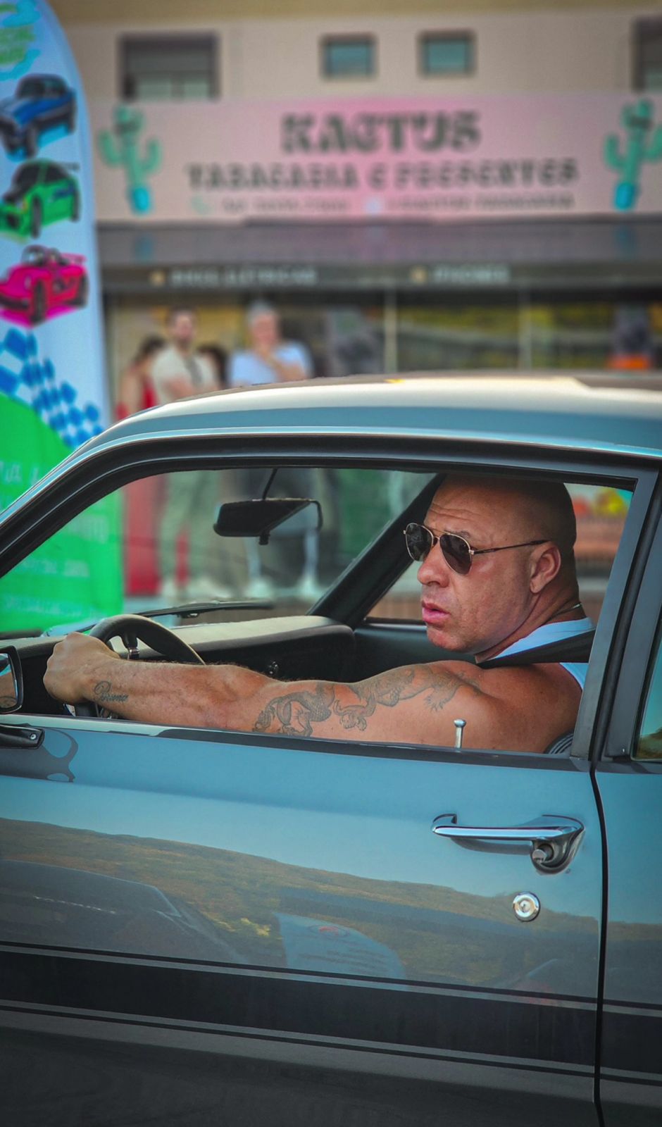 Vin Diesel Brasileiro em sessão de fotos